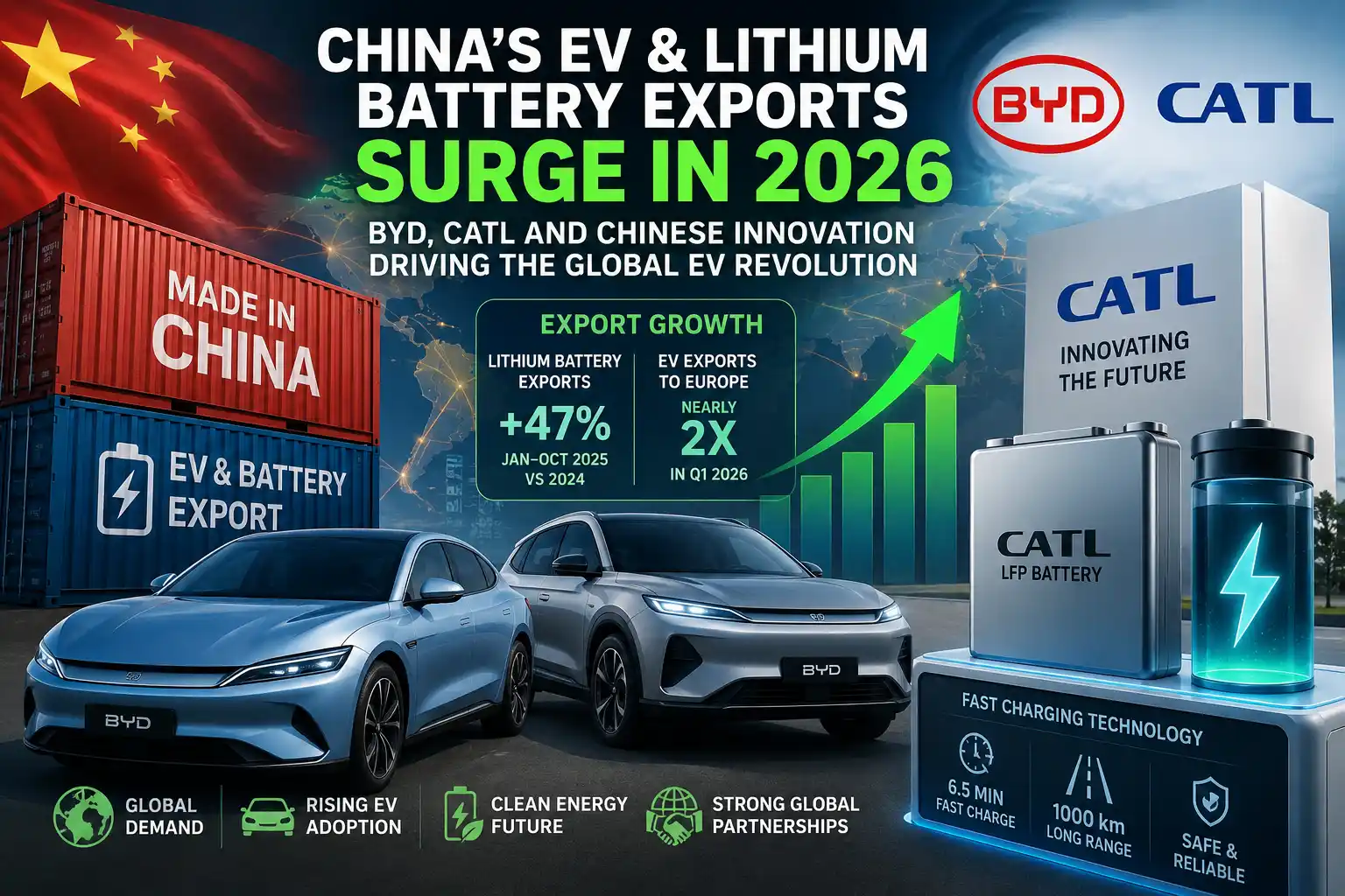 China Leads the Future of Electric Vehicles and Battery Technology