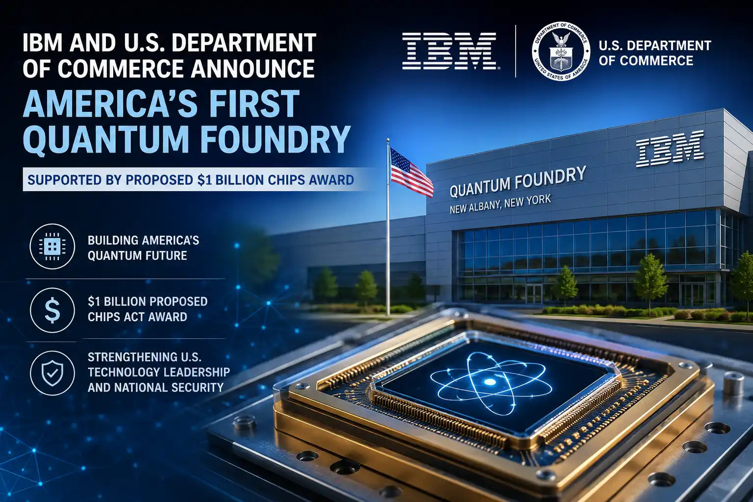 IBM Quantum Foundry Project: U.S. Bets Big on Future Quantum Technology