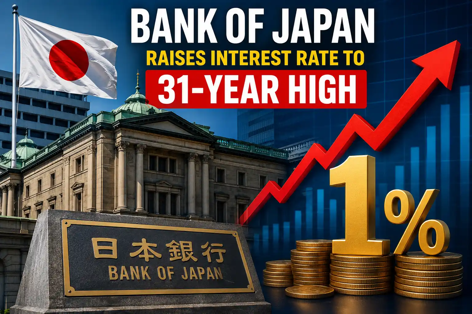 Bank of Japan Raises Interest Rates to a 31-Year High: A Major Shift in Japan’s Economy
