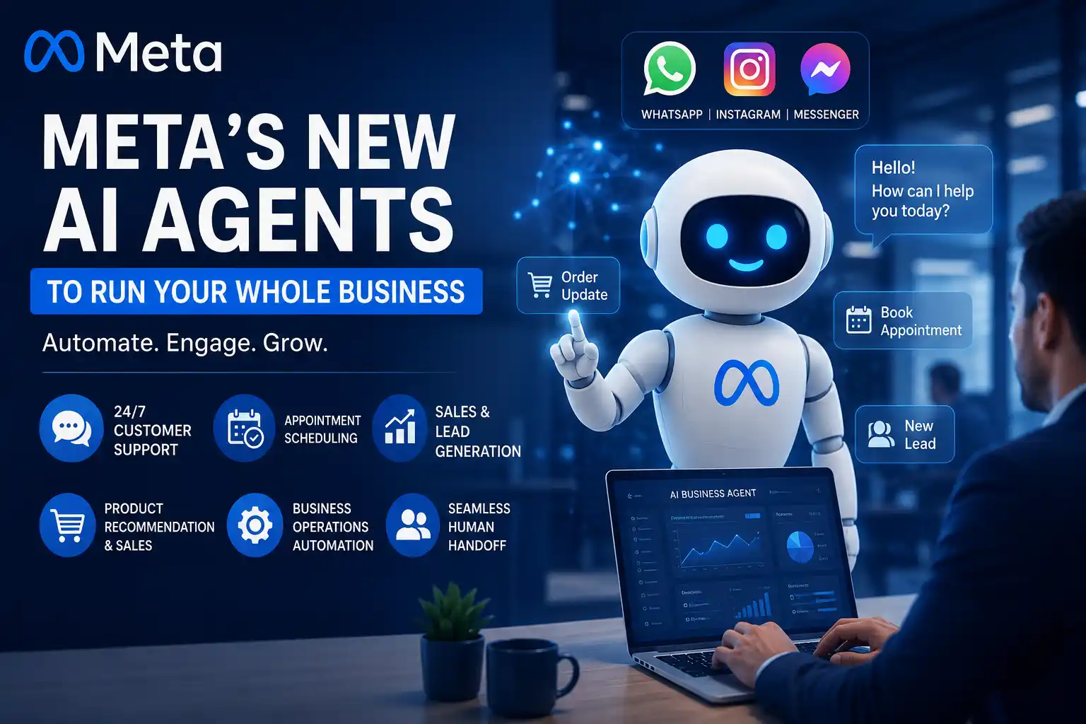 Meta’s New AI Agents to Run Your Whole Business: Features, Benefits and Future Impact