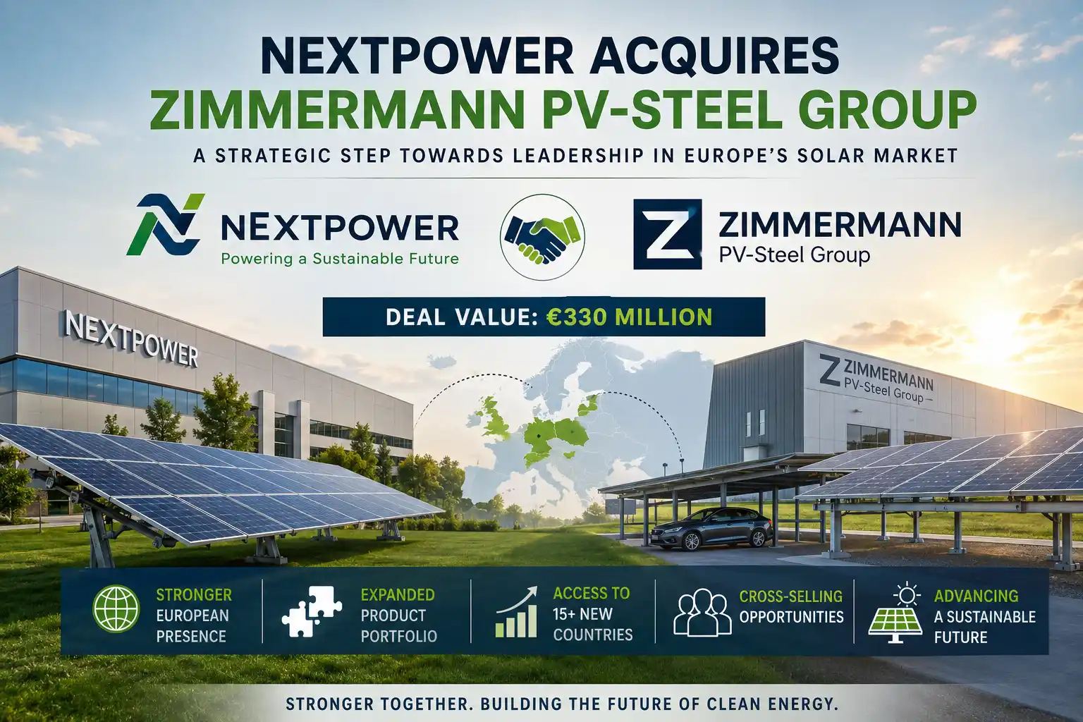 Nextpower Zimmermann Acquisition: Expands Solar Portfolio with $378 Million Deal