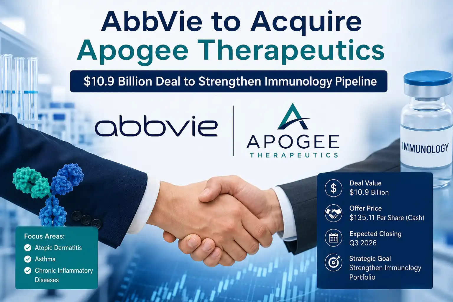 AbbVie to Acquire Apogee Therapeutics: Latest News, Company Overview & Detailed Analysis