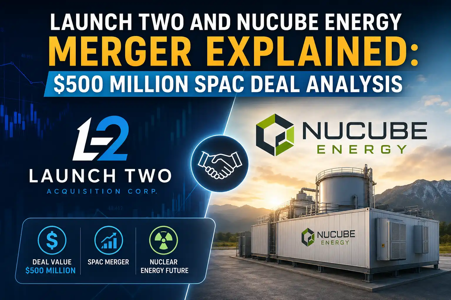 Launch Two and NuCube Energy Merger Explained: $500 Million SPAC Deal Analysis