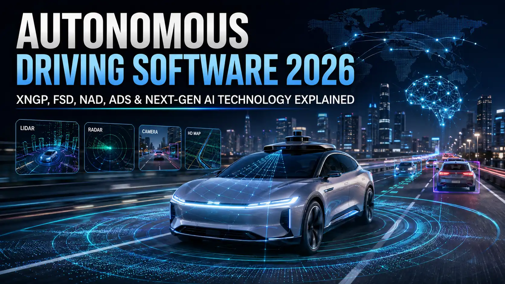Autonomous Driving Technology 2026: XNGP, FSD, NAD, ADS & Future AI Explained