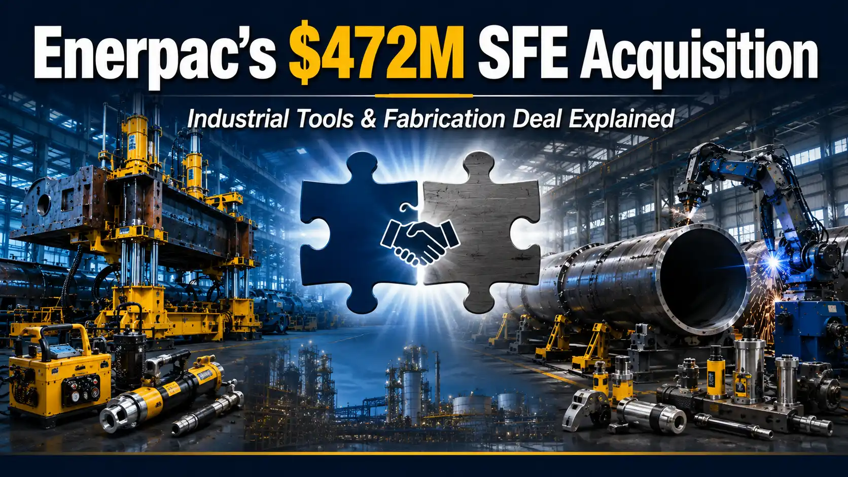 Enerpac Tool Group to Acquire SFE Group for $472 Million: Deal Analysis & Key Details