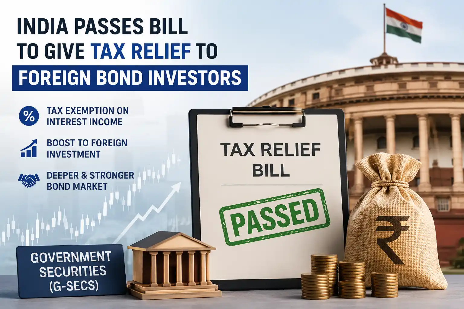 Foreign Bond Investors Get Tax Relief: Bill Explained & Analysis