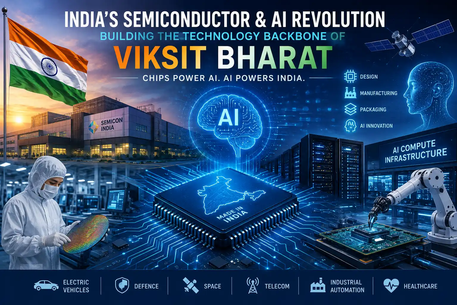 India’s Semiconductor and AI Revolution: Building the Technology Backbone of Viksit Bharat