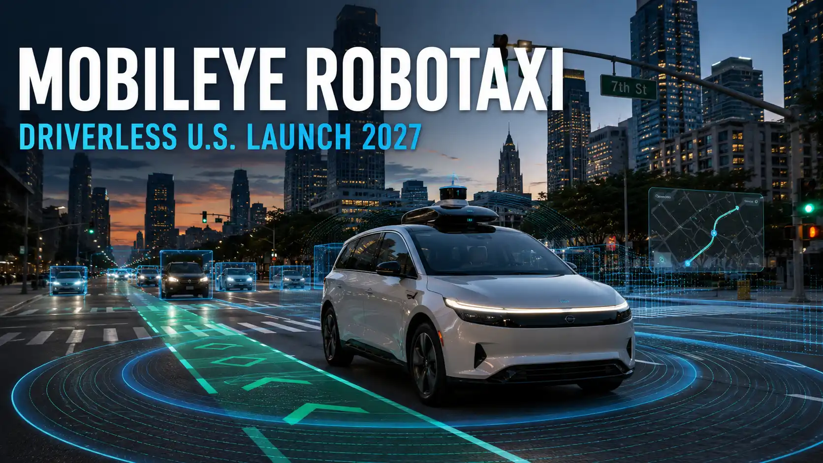 Mobileye Robotaxi: Company Plans Driverless U.S. Launch in 2027