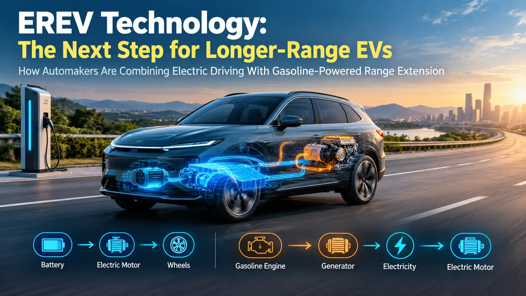 EREV Technology: How Automakers Are Boosting EV Range Without Bigger Batteries