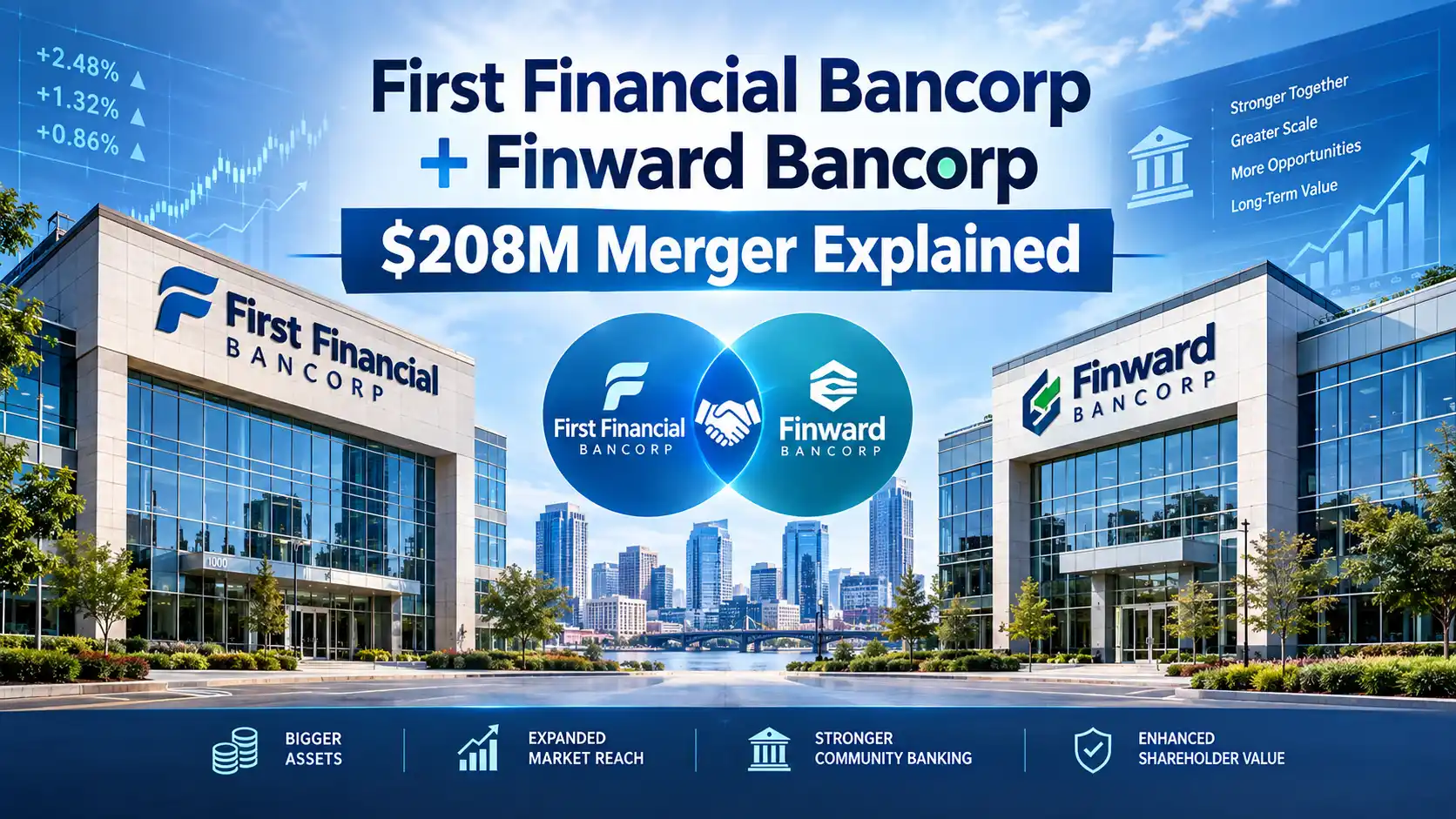 First Financial Bancorp and Finward Bancorp Merger: $208 Million Deal Explained