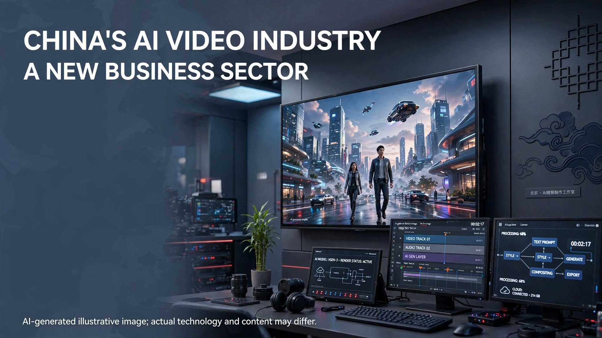 China’s AI Video Industry Turns Into a New Business Sector