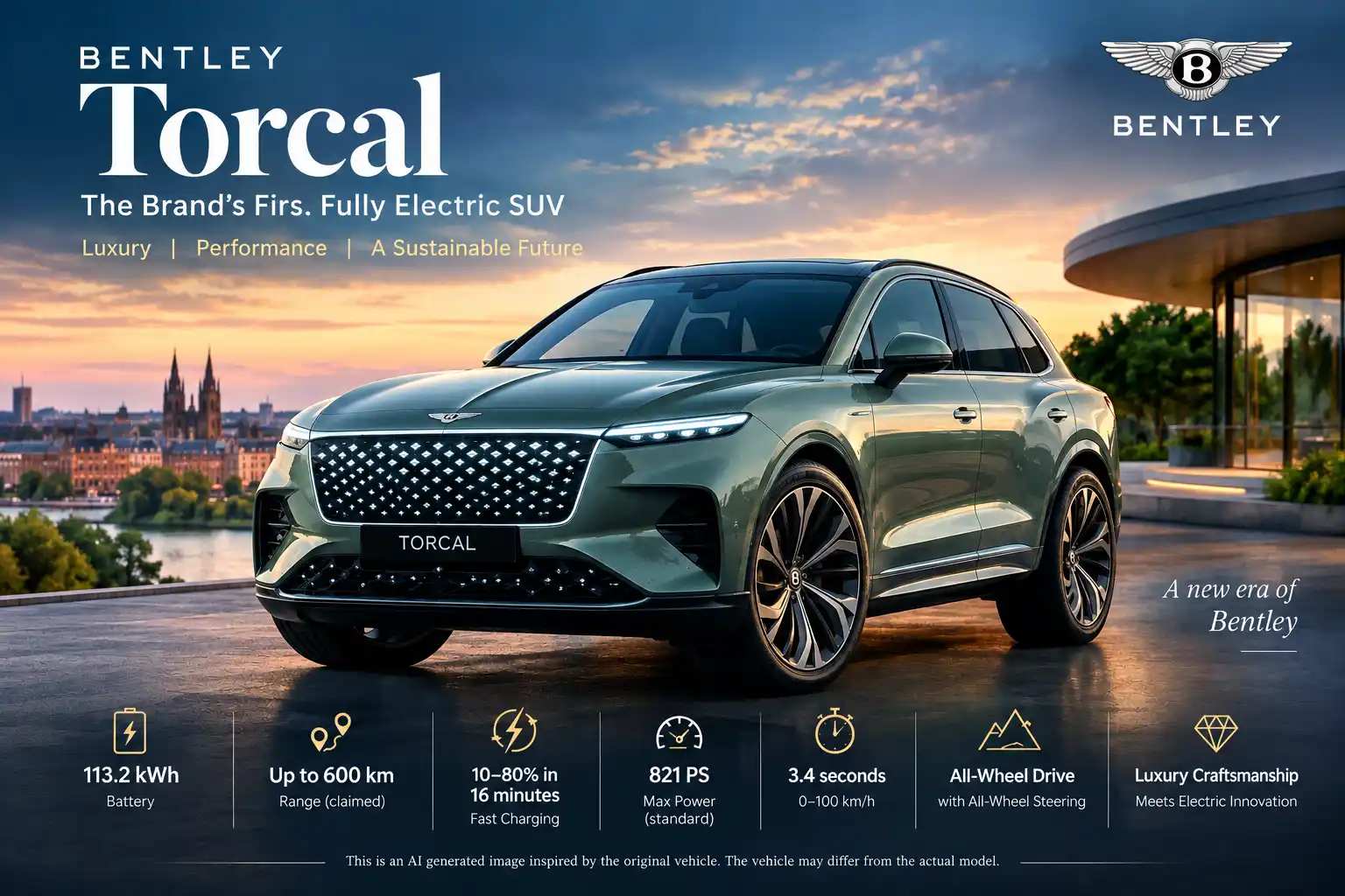 Bentley Torcal: Bentley’s First Electric SUV Enters the Luxury EV Era