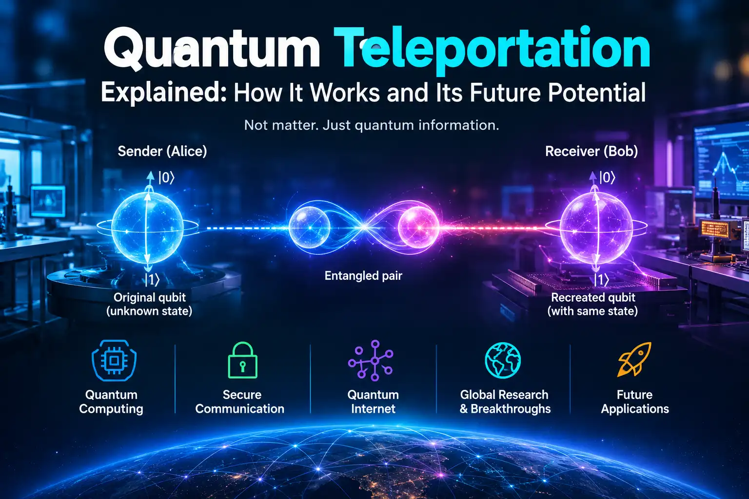 Quantum Teleportation Explained: How It Works and Its Future Potential