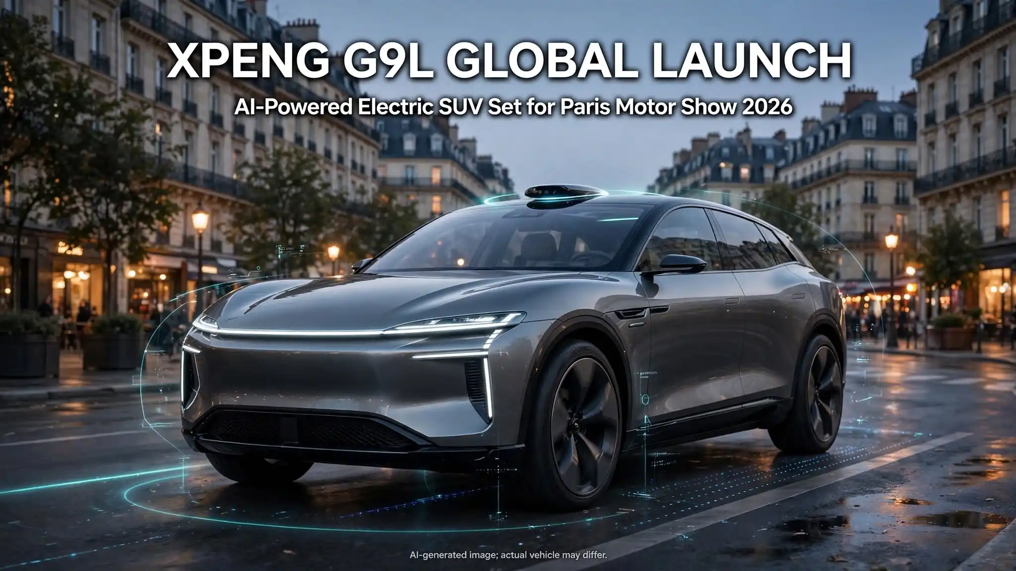 XPENG G9L Global Launch: AI-Powered Electric SUV With Advanced Intelligent Driving