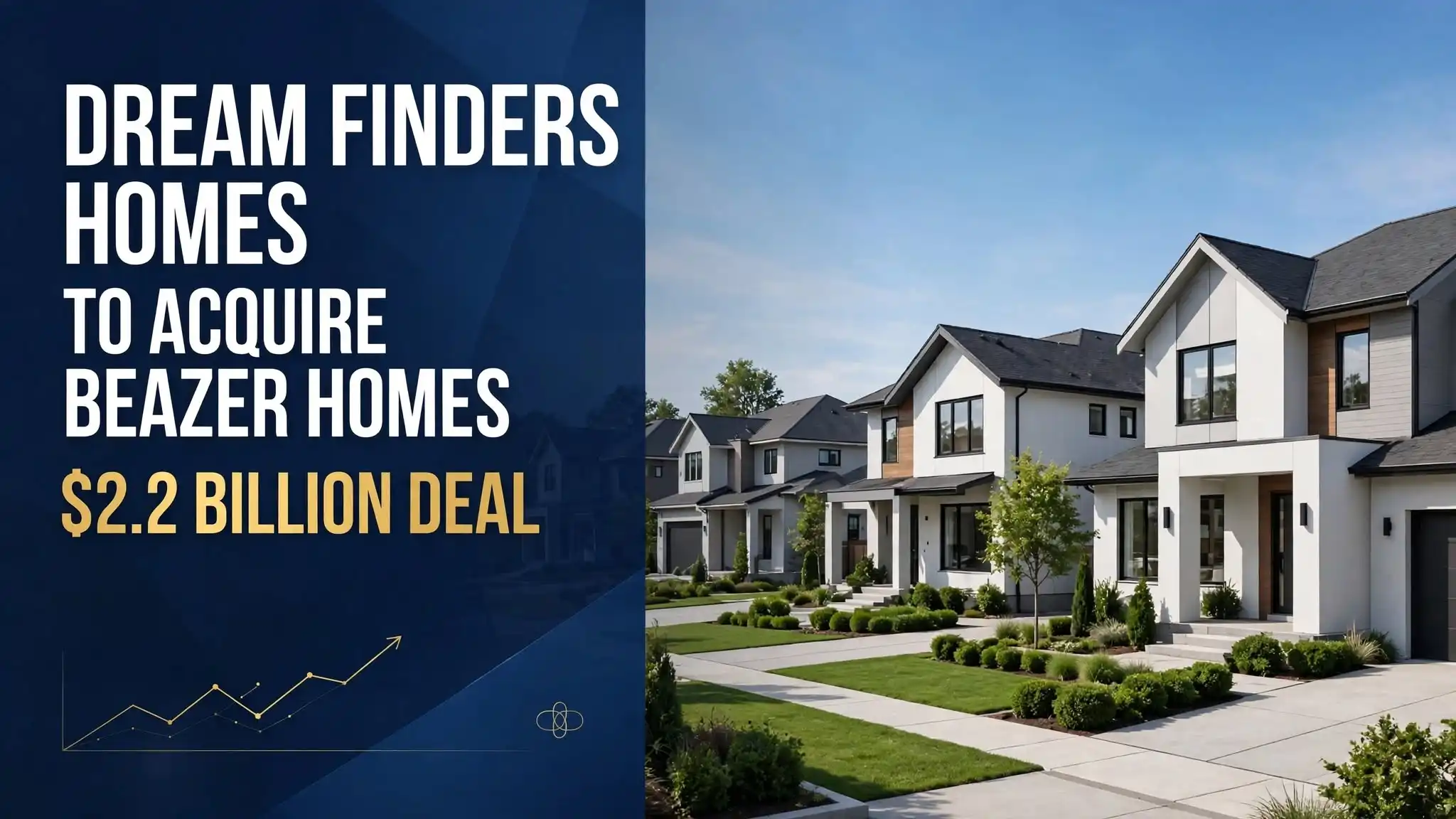 Dream Finders Homes to Acquire Beazer Homes for $2.2 Billion: Deal Details
