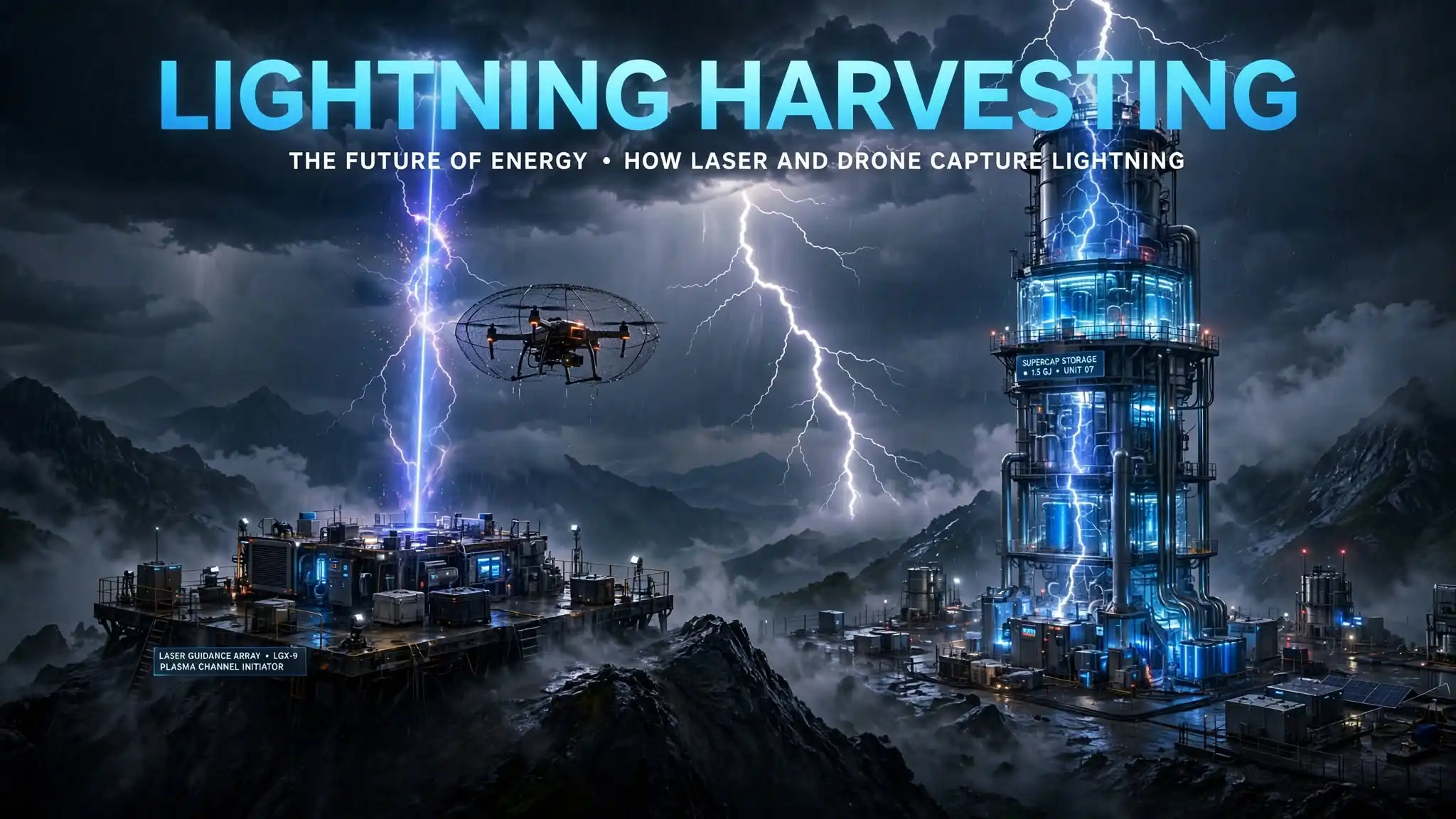 Lightning Harvesting: How We Will Capture Free Electricity From Sky